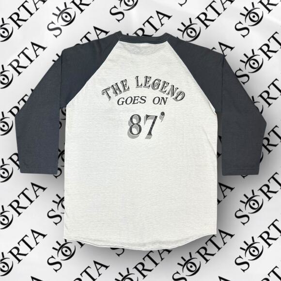 VTG 1987 George Jones The Legend Goes On Tour Shirt Rare Size L Made in USA - Picture 2 of 14